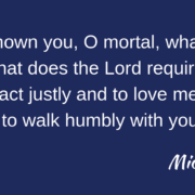 Micah 6:8